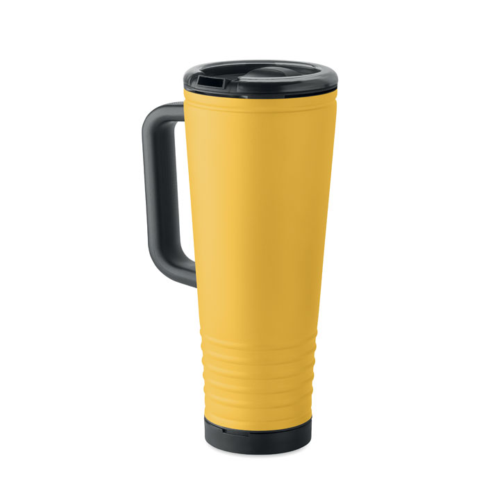 Bicchiere doppio strato 700 ml Giallo item picture 2