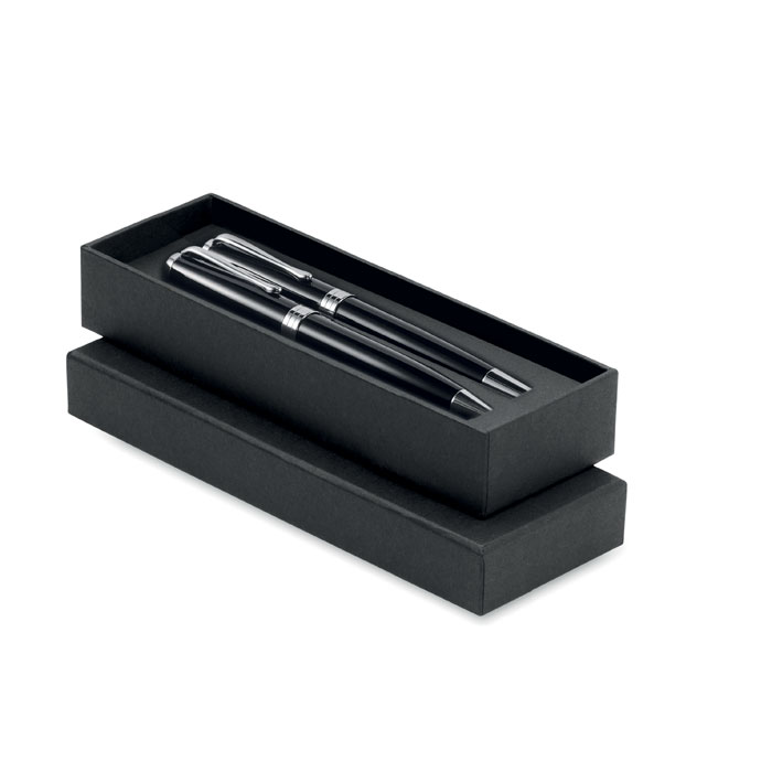 Ball pen and roller set Nero item picture front