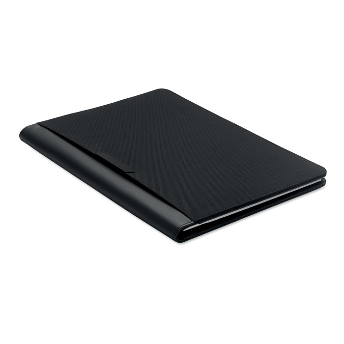 A4 portfolio with notepad Nero item picture front
