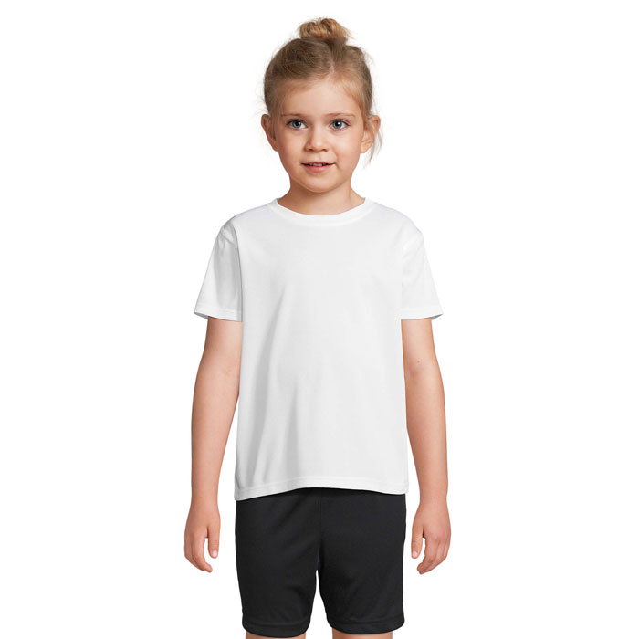 .PRINT KIDS SPORTS T-SHIRT Bianco item picture front