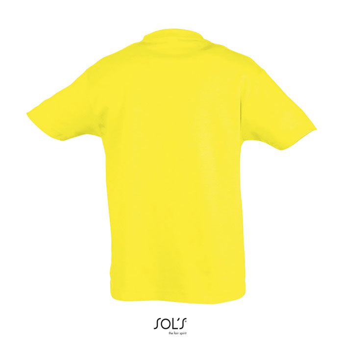 REGENT KIDS T-SHIRT 150g Giallo Limone item picture back