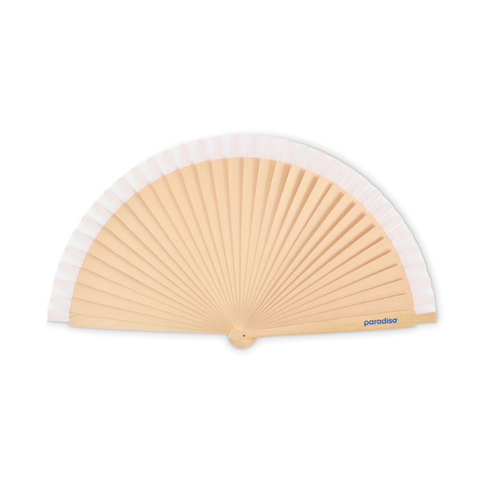 Ventaglio in legno Bianco item picture printed
