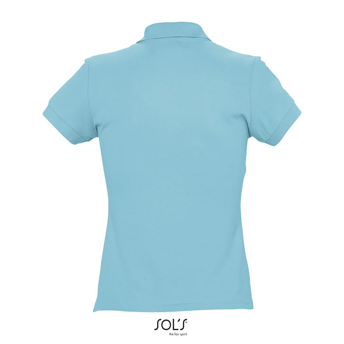 PASSION DONNA POLO 170g atoll blue item picture back