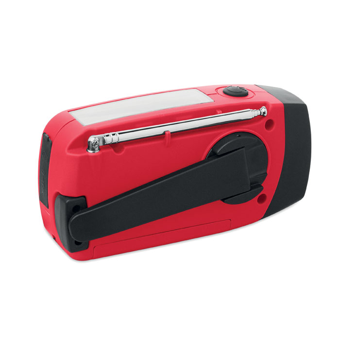 Radio portatile con torcia LED MO2746- Rosso item picture 7