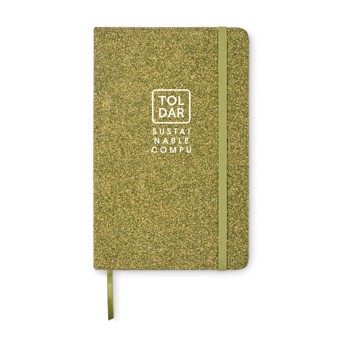 Notebook A5. Copertina rigida Verde item picture printed