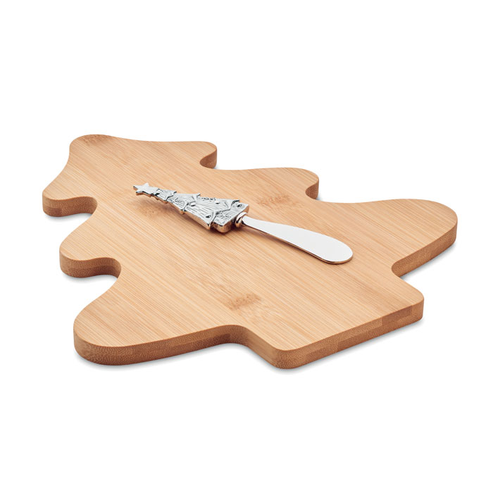 Set formaggio in bamboo wood item picture front
