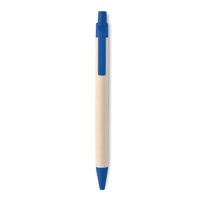 Milk carton paper ball pen Blu item picture back