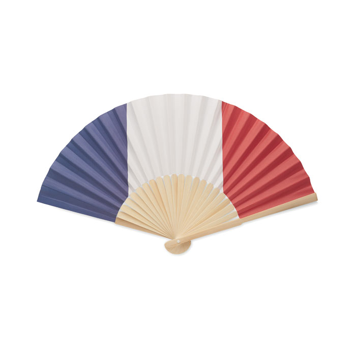 Manual fan flag design Blu Royal item picture 1