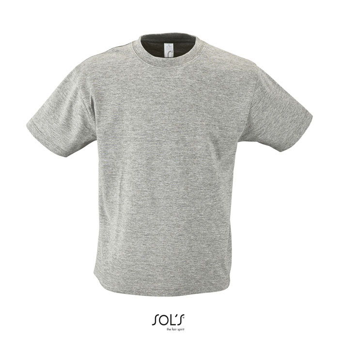 REGENT KIDS T-SHIRT 150g grey melange item picture front