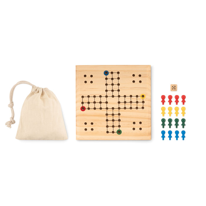 Ludo game wood item picture top