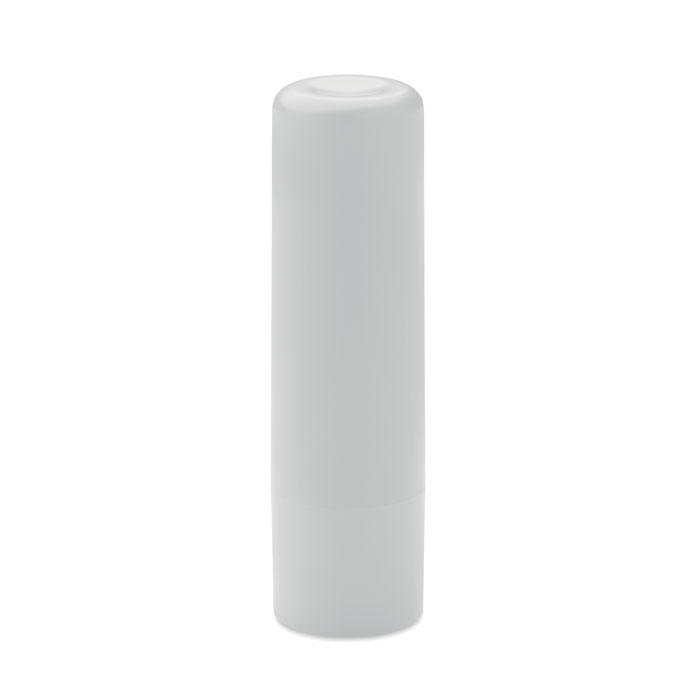 Vegan lip balm in recycled ABS Bianco item picture side