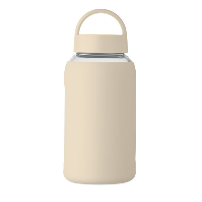 Bottiglia in borosilicato Beige item picture top
