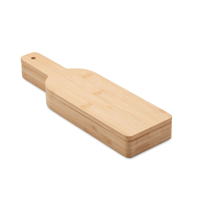 Set da vino forma di bottiglia Legno item picture open