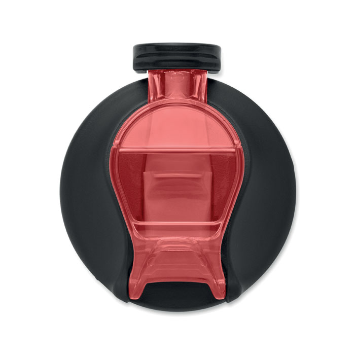 Bottiglia sport 700ml Rosso Trasparente item picture 4