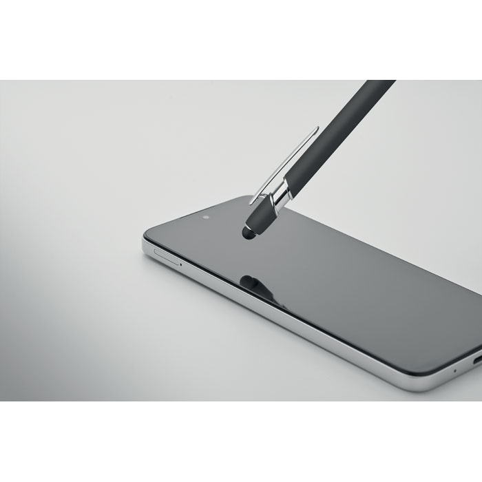 Penna in alluminio riciclato Nero item picture open