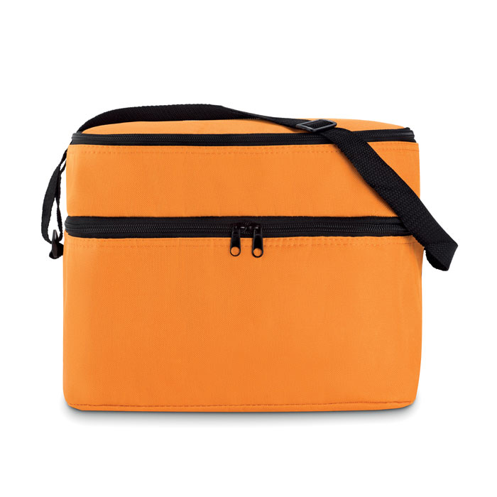 Cooler bag with 2 compartments Arancio item picture front