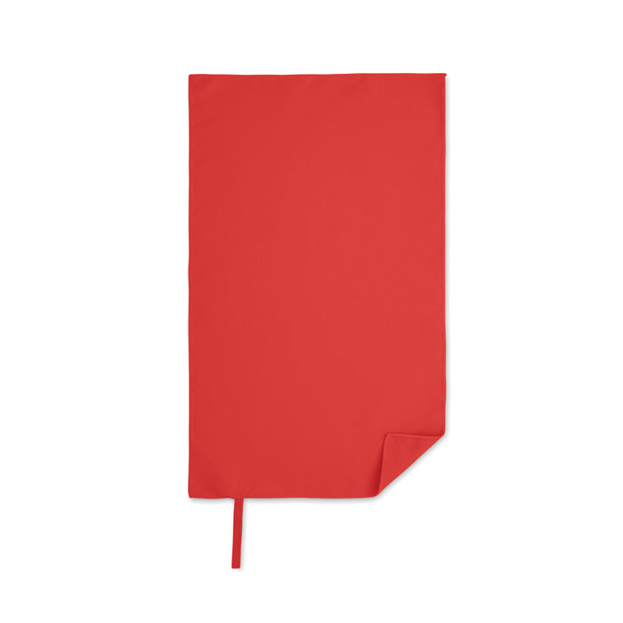 Asciugamano in microfibra Rosso item picture side