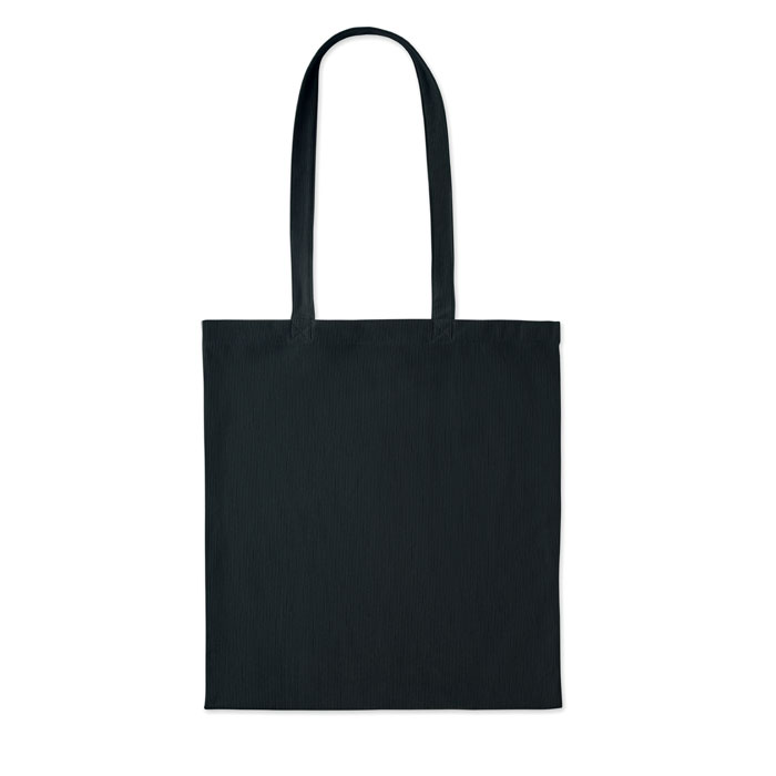 Corduroy shopping bag Nero item picture side