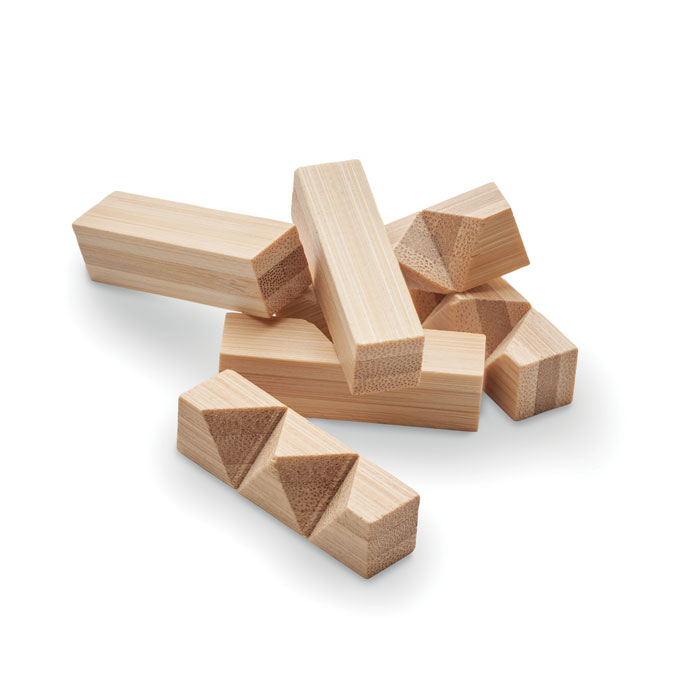 Puzzle rompicapo in bambù Legno item picture side