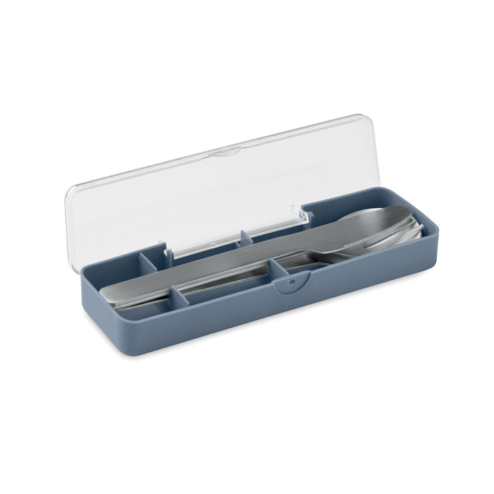 Set posate in acciaio inox Petrolio item picture side