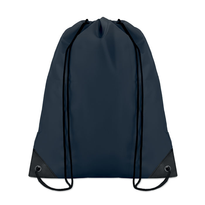 190T Polyester drawstring bag Francese Navy item picture front