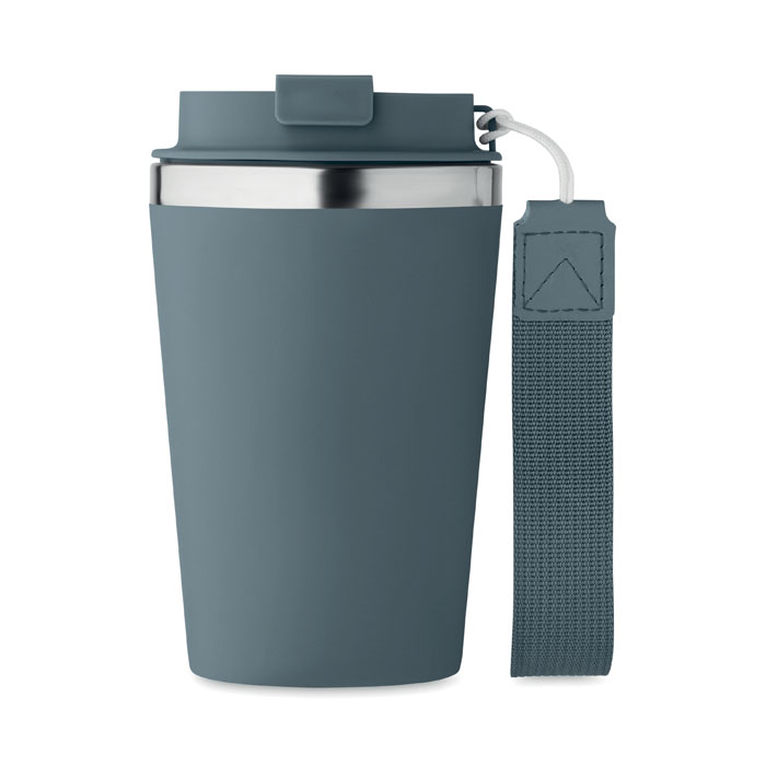 Double wall tumbler 350 ml Petrolio item picture side