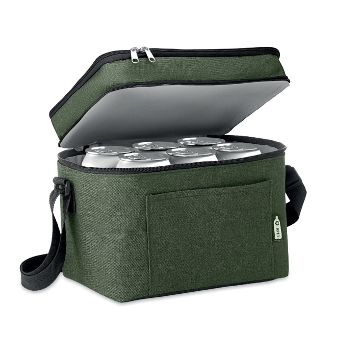 RPET cooler bag Verde Scuro item picture side