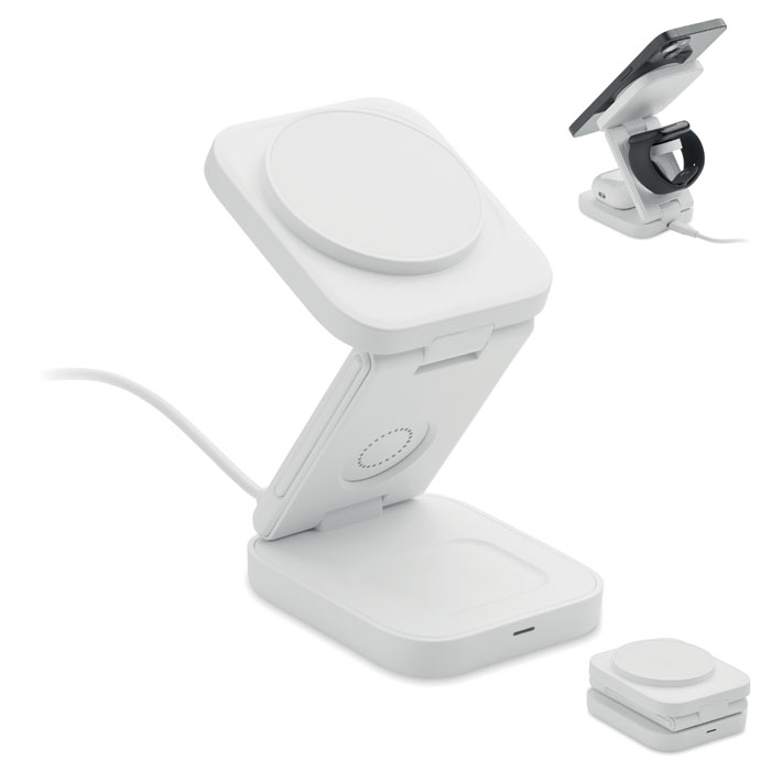 3in1 foldable charging station Nero item picture front