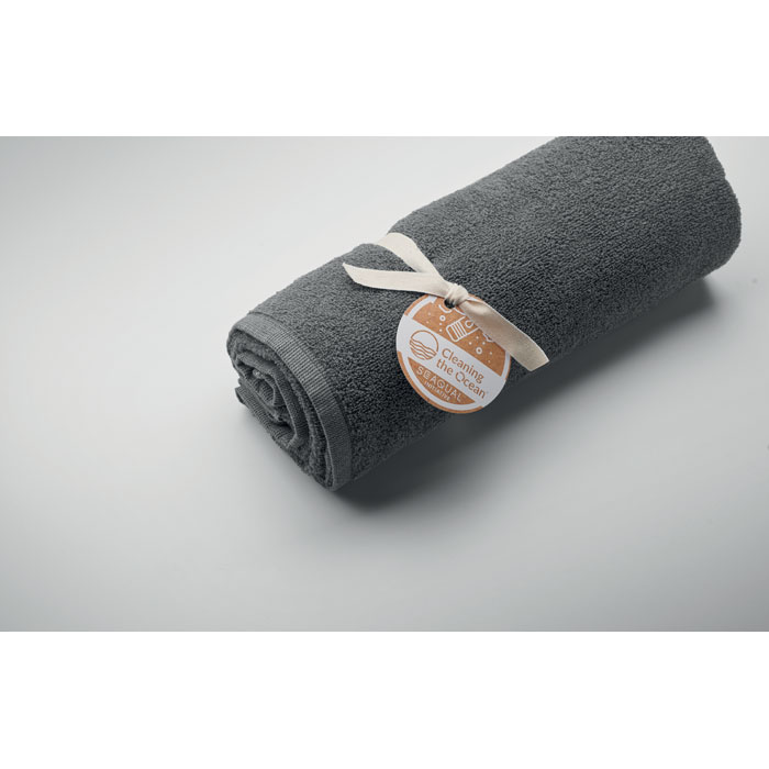 SEAQUAL® towel 100x170cm Grigio item detail picture