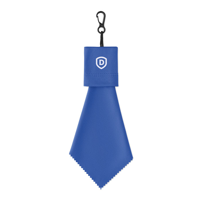 Panno per la pulizia in RPET Blu Royal item picture printed