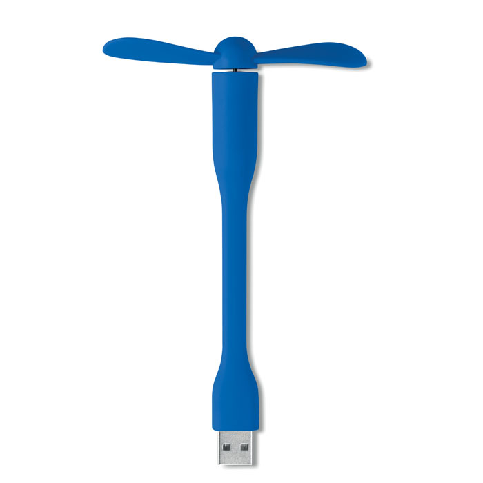 Ventilatore USB portatile royal blue item picture back