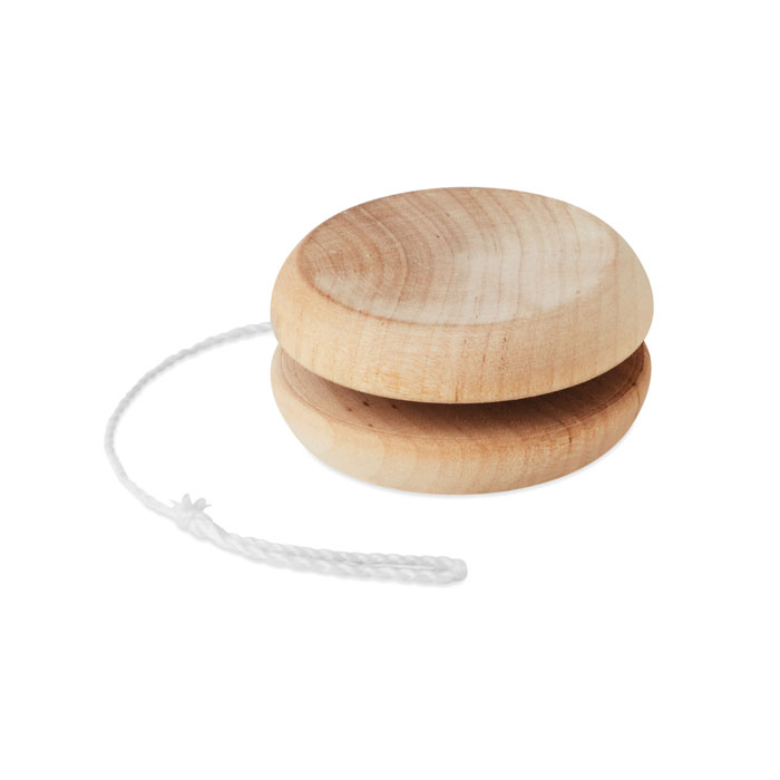 Yo-yo in legno wood item picture back