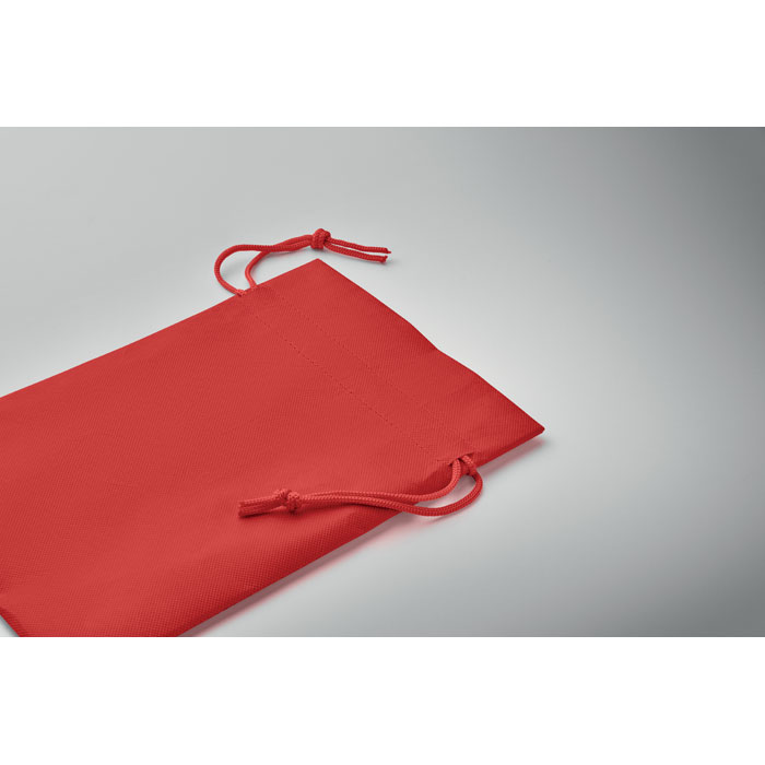 Small gift bag in RPET Rosso item detail picture