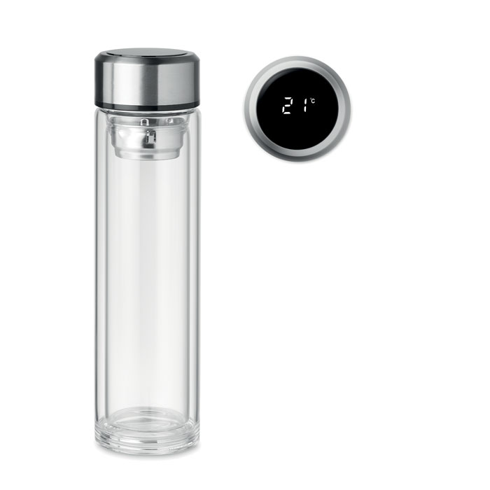 Thermos con termometro touch transparent item picture front