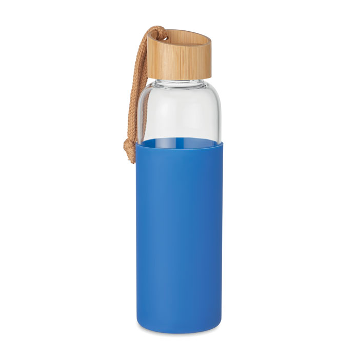 Bottiglia in vetro da 500 ml royal blue item picture front