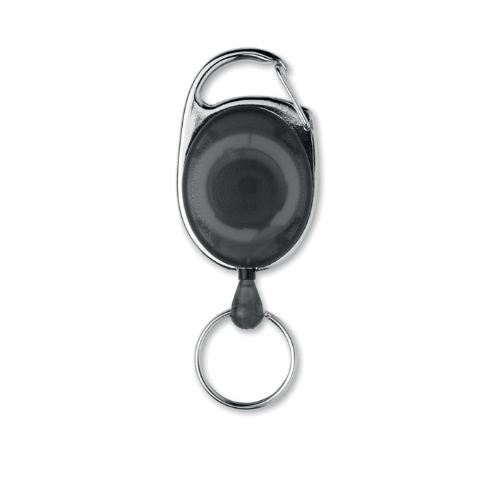 Retractable badge holder Nero item picture 1