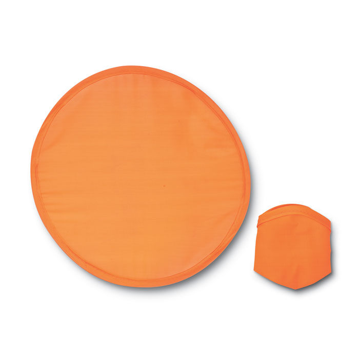 Frisbee pieghevole orange item picture back