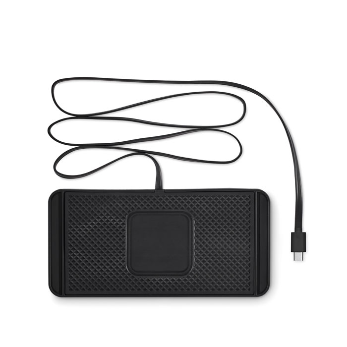 Caricatore wireless auto 15W Nero item picture back