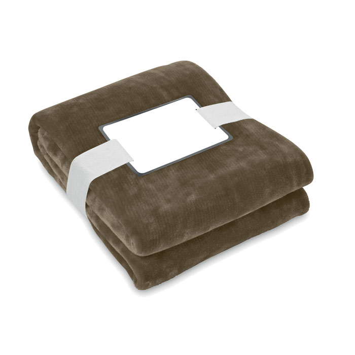 Coperta in pile RPET 280gr/m² Terra item picture front