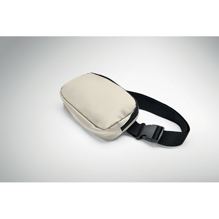 Waist bag in 210D polyester Bianco Sporco item detail picture