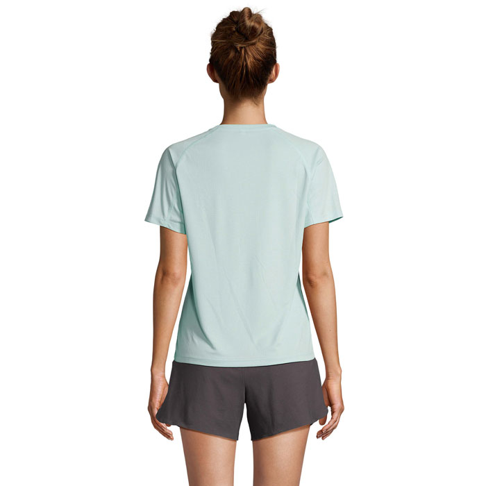 VORTEX WOMEN RAGLAN T-SHIRT Arctic Blue item picture back