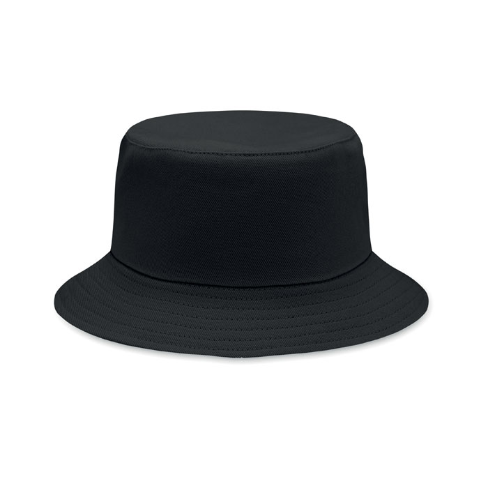 Brushed 260gr/m² cotton sunhat Nero item picture front