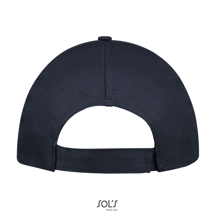 BUZZ FIVE PANEL CAP Blu Scuro Francese item picture back