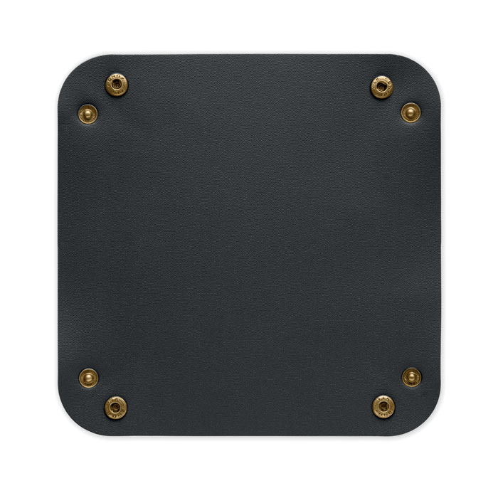 Svuotatasche pieghevole in PU Nero item picture 1