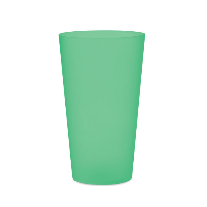 Bicchiere per eventi 500ml Verde Trasparente item picture front