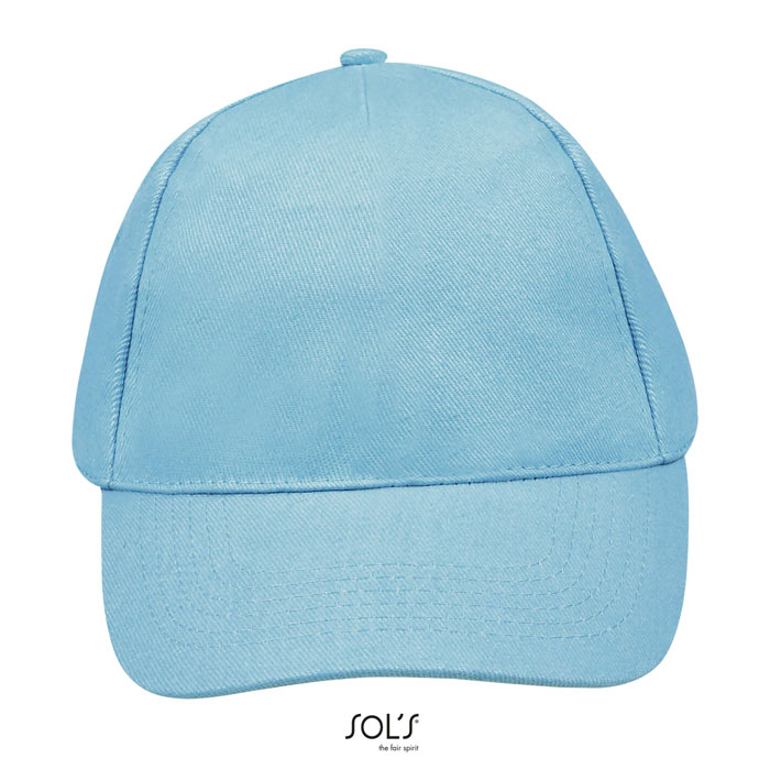 BUZZ FIVE PANEL CAP Blu Atollo item picture front