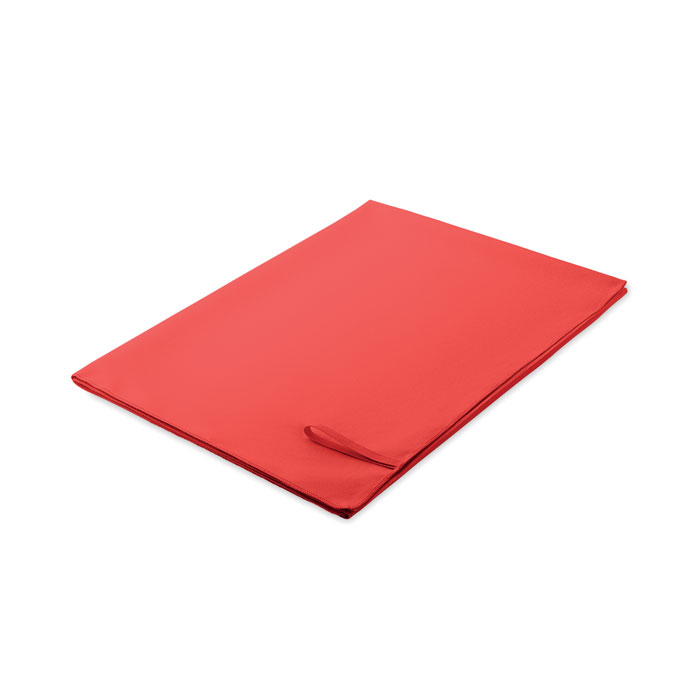 Asciugamano in microfibra Rosso item picture back
