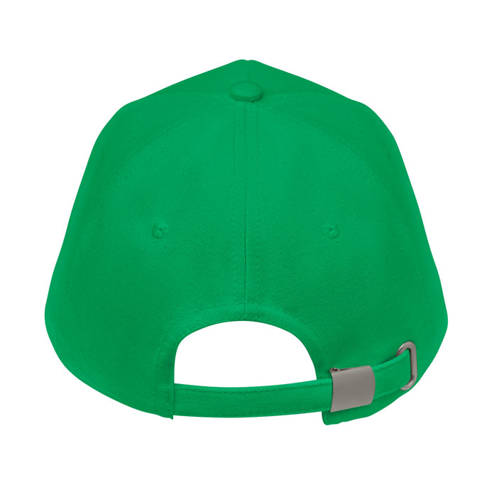 Organic cotton baseball cap Verde item picture open