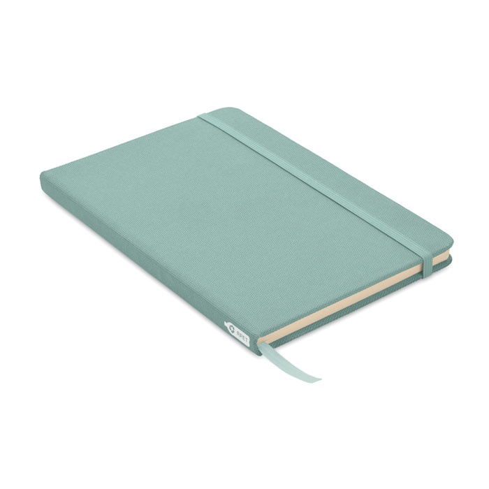 Notebook A5 in 600D RPET Petrolio item picture front