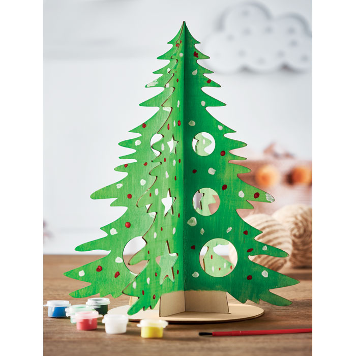 DIY wooden Christmas tree Legno item ambiant picture
